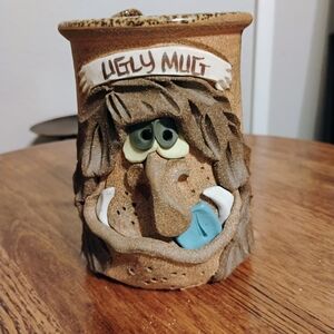 Ugly Mug Brown Ceramic Coffee Mug